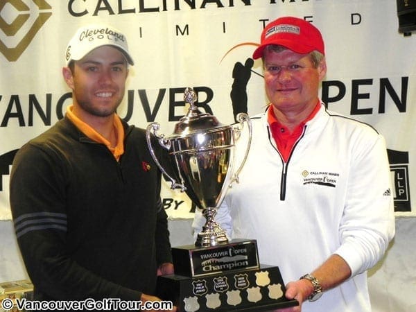 Adam Hadwin and Brad Garside